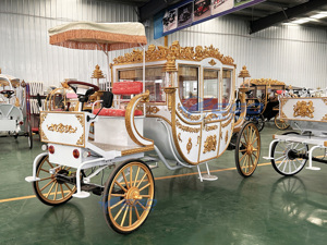 Nuevo Producto 2025: Carruaje Real Eléctrico sin Caballos para Bodas y Turismo, Ideal para Paseos Reales con Carruajes de Caballos - Product Image 4