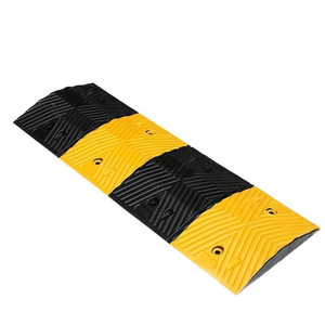 Chất lượng cao nặng màu vàng và màu đen cao su tốc độ vết sưng đường tốc độ vết sưng cho nhà để xe - Product Image 1