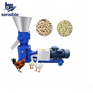 Petite machine à granulés d'aliments pour animaux, équipement de traitement des aliments pour bétail, usage agricole, fabricant d'aliments pour chèvres et volailles - Product Image 3