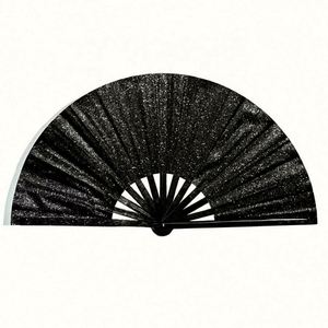 Abanicos de Kung Fu Grandes con Mango de Bambú, Abanico de Mano Grande para Fiestas y Eventos, en Oferta - Product Image 5