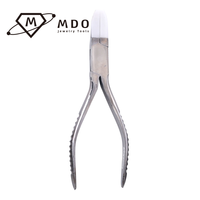Pinces à main en acier inoxydable, ensembles d'outils de réparation DIY pour bijoux, pinces à bec rond et à bec plat pour la fabrication de bijoux