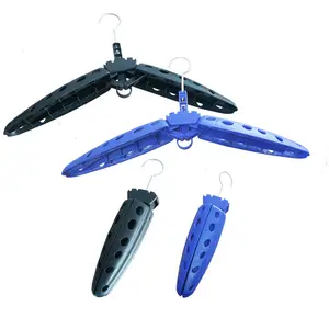 TXL450 Multi Purpose Fast Dry Diving Hanger Home Storage Surfing Suit Hangers Outdoor Sports Drying Rack Foldable Wetsuit Hanger