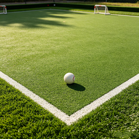 Césped Artificial Profesional para Canchas de Tenis, Césped Sintético Duradero de Alto Rendimiento para Deportes al Aire Libre con Protección UV