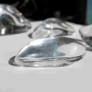 천연 투명 석영 텀블 스톤 명상 레이키 천연 크리스탈 스톤 힐링 & 에너지 증폭기 홈 데코용 - Product Image 5