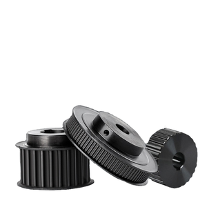 Özelleştirilebilir OEM karbon çelik alüminyum-demir T10 iki taraflı düz AF/BF endüstriyel sürücü kasnak zamanlama patron kasnaklar ürün - Product Image 1