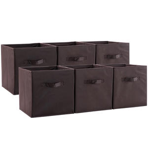 Organisateur de vêtements personnalisé pour la maison, boîte à chaussures grande capacité, boîtes et bacs de rangement pliables en tissu pour vêtements - Product Image 2