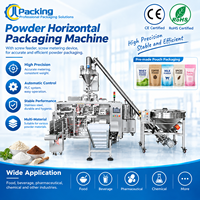 Horizontale Vorgefertigte Beutel-Pulververpackungsmaschine Ausgestattet mit Schneckenfüller für Hochpräzisionswiegung