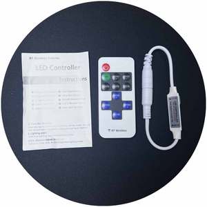 Mini DC12V 24 key LED Strip âm nhạc <span class=keywords><strong>RGB</strong></span> RGBW Wifi ánh sáng đặc biệt-mục đích cắm không dây điều khiển từ xa Dimmer cho LED Strip ánh sáng - Product Image 1