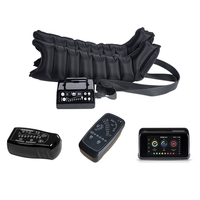 Botte de compression pneumatique à brancher pour la jambe avec contrôle de la durée - Confort et relaxation améliorés