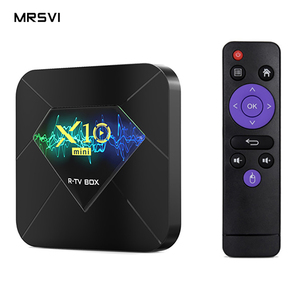 2021 Cheap Price x10 Mini Set Top Box 1gb 8gb Android OS Allwinner H313 Quad Core BT4.1 2.4G 4K internet Tv Set Top Box