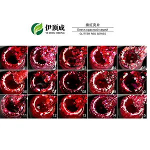 Yidingcheng OEM/ODM Good Mobility Professional Supplies Glitter Red Series