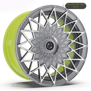 168 Tùy chỉnh cao cấp giả mạo đôi mảnh giả mạo bánh xe cho BMW 7 Series Mercedes Benz Amg GT50 <span class=keywords><strong>Mustang</strong></span> né tránh thách thức Camaro - Product Image 4