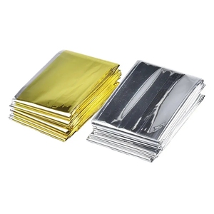 <span class=keywords><strong>Couverture</strong></span> anti-feu robuste OEM en <span class=keywords><strong>fibre</strong></span> de verre, <span class=keywords><strong>couverture</strong></span> d'urgence ignifuge, sac de couchage de survie vert grande taille - Product Image 5
