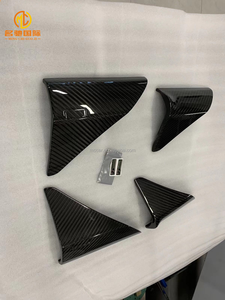 Jupes latérales en fibre de carbone de qualité supérieure pour <span class=keywords><strong>Mercedes</strong></span> Glc63s Amg, jupes latérales pour pare-chocs de voiture - Product Image 4