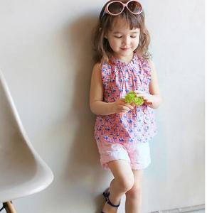 Lista de Precios de Ropa Infantil de Tailandia, Ropa de Exterior para Niñas, Camiseta sin Mangas con Encaje - Product Image 4