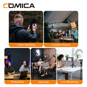 ไมโครโฟน COMICA VM40 แบบ Shotgun – บันทึกเสียงแบบ 48kHz/32-bit Float ใช้งานร่วมกับกล้อง Canon, Nikon, Sony และกล้องวิดีโอสำหรับ YouTube ได้ - Product Image 6