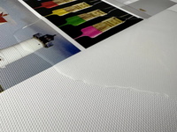 Rouleau de toile polyester mate imperméable de grande taille 280 g/m² pour galerie d'art