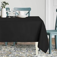 Nappe en polyester lisse Nappe rectangulaire Nappe de table pour la restauration, les mariages et les événements festifs