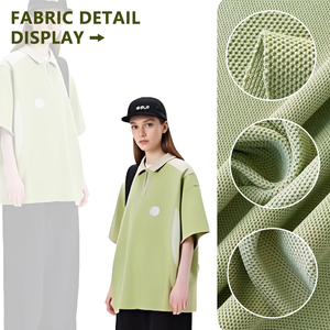 Tela de Punto Tipo Algodón 40S 100% con Diseño de Copo de Nieve, Stock de Fábrica, Poliéster 240GSM 175CM, para Camisetas Polo - Product Image 4