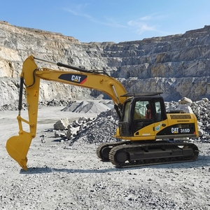รถขุดมือสอง สภาพดี ราคาถูก CAT 315D รถขุด CAT320 CAT323 รถขุดตีนตะขาบ Caterpillar มือสอง เครื่องขุดดิน - Product Image 1