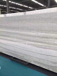 Mármol Blanco de la Era Glaciar con Vetas de Grietas de Hielo, Losa Pulida para Revestimiento de Paredes Modernas y Diseño Interior de Lujo - Product Image 1