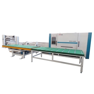 Porte d'armoire PVC Machine de presse sous vide à balayage entièrement automatique avec système à broches Dispositif d'alimentation Panneau à base de machines de travail du bois - Product Image 2