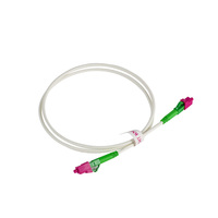 Özel uzunluk LC APC toz kapağı adaptörü beyaz siyah SC Fiber optik yama kablosu kablosu 1m 2m 3m 5m 2 3 4 5 çekirdek özelleştirilebilir