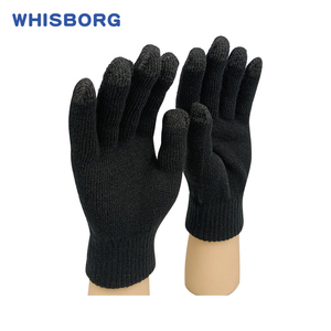 Gants noirs Work Touch épais pour l'hiver, pour téléphone, style vintage, pour <span class=keywords><strong>la</strong></span> montagne, pour les sports d'hiver, personnalisables, BSCI, GL014 - Product Image 3
