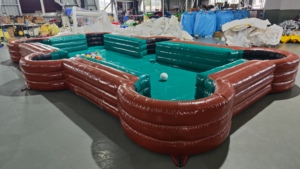 Juego <span class=keywords><strong>de</strong></span> Billar Humano Inflable <span class=keywords><strong>para</strong></span> Piscina, Fútbol Gigante <span class=keywords><strong>de</strong></span> Snooker <span class=keywords><strong>para</strong></span> Eventos y Alquiler - Product Image 3
