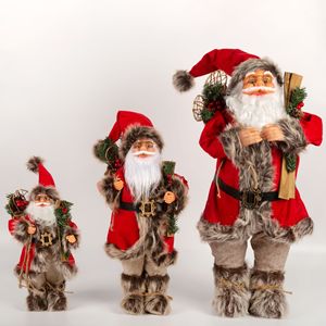 <span class=keywords><strong>Babbo</strong></span> <span class=keywords><strong>Natale</strong></span> Realistico da Tavolo, Statuetta Decorativa 30-45cm, Addobbi Natalizi e di Capodanno, Regali per le Feste - Product Image 1