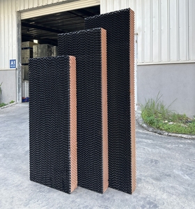 Evaporative <b>Cooling</b> <b>Pad</b> Kraft Paper Honeycomb Creates Comfortable Barn Environment 1800x600x150mm Vietnam Manufacturer - Product Image 1