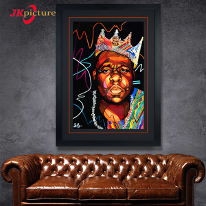 Affiches et imprimés de chanteur de Star de style Hip-Hop, Tupac, toile d'art, peinture murale - Product Image 2