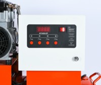 Compresseur industriel de réservoir d'air sans huile à contrôle intelligent Compresseur de pompe à air de 200 litres pour ateliers