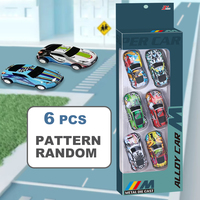 Mini véhicules jouets moulés sous pression jouer modèle de jeu chaud enfants roues Friction jouet véhicule voiture ensemble arrivée alliage pour enfants garçons