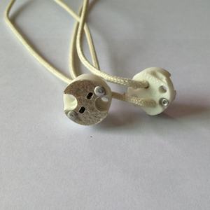 <span class=keywords><strong>Adaptateur</strong></span> MR16 MR11 G4 GU5.3 Socket LED Halogène Céramique MR16 douille G5.3 support de lampe avec fil conducteur - Product Image 4