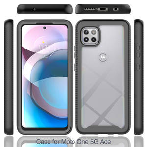 Funda completa de 360 grados para iphone16 15pro Max 15 14 13 para Samsung S23 Ultra para <span class=keywords><strong>moto</strong></span> con funda de armadura de marco frontal - Product Image 2