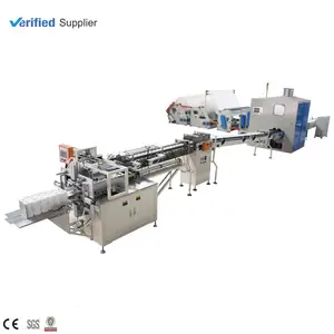 Automatic Toilet Paper Making Machine Tissue Roll Rewinding Production