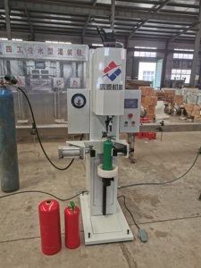 Machine de débouchage et de remontage de vannes pour extincteurs à poudre sèche et à CO2, vente directe usine - Product Image 6