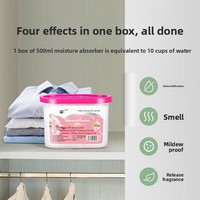 Boîte déshumidificatrice, déshydratant anti-humidité et anti-moisissure, charbon actif, produits chimiques ménagers pour armoire intérieure