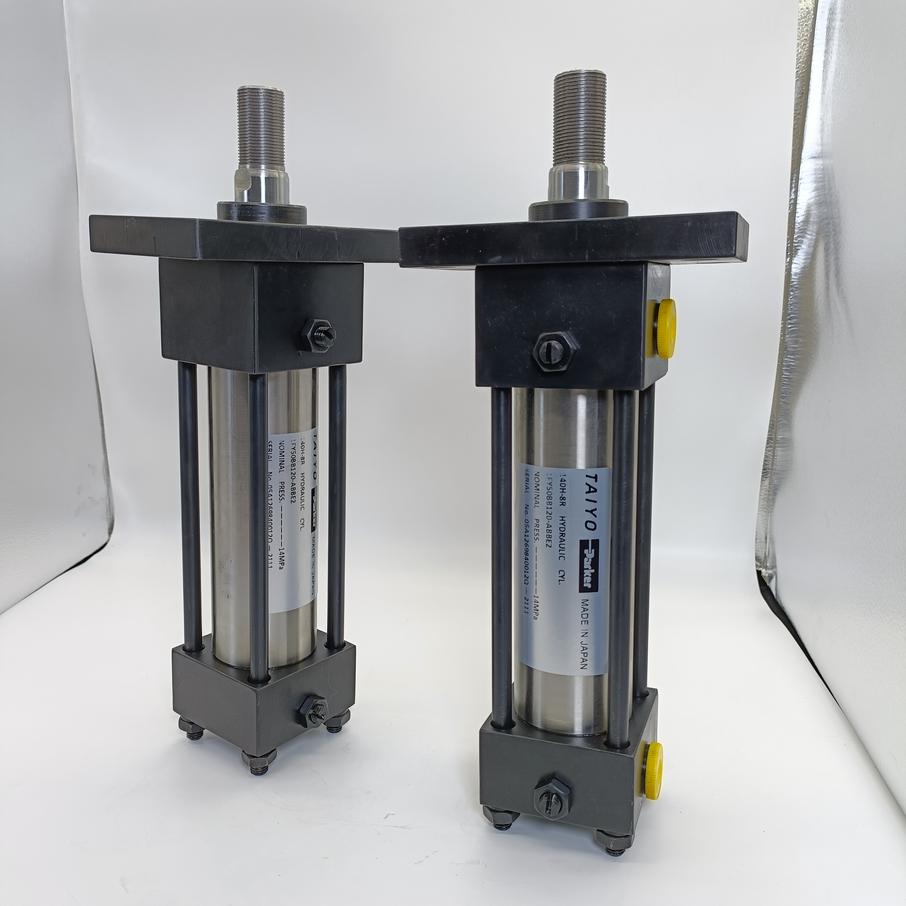 140H-8R2CB100CB400-ABAK2 TAIYO TAIYO ユアツシリンダ 140H-8R2CB100CB400-ABAK2 HCR2C Hydraulic Cylinder - Taiyo 140H-8 series &frasl; 14 MPa | Gamako Ekakarsa