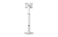 Support de tablette réglable en hauteur en métal fabriqué en usine avec gestion intégrée des câbles et rotation universelle à 360 degrés