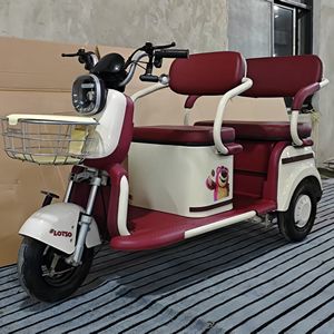 Triciclo eléctrico <span class=keywords><strong>de</strong></span> 60V al por mayor, ciclomotor <span class=keywords><strong>de</strong></span> <span class=keywords><strong>carga</strong></span>, práctico vehículo motorizado <span class=keywords><strong>de</strong></span> tres ruedas abierto para <span class=keywords><strong>alquiler</strong></span> <span class=keywords><strong>de</strong></span> pasajeros en sitios turísticos - Product Image 3