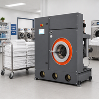 Nettoyeur haute pression compact de 12 kg, équipement de blanchisserie industrielle, machine de nettoyage à sec pour hôtel/hôpital/usines
