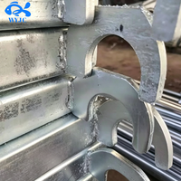 Échafaudage mobile robuste pour portes et portails, échafaudage en H galvanisé à chaud pour la construction