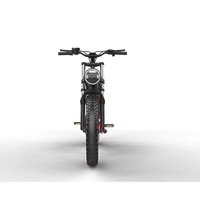 Vélo de montagne électrique de qualité supérieure, design supérieur, suspension intégrale, moteur sans balais 48V 500W, pneus larges de 20 pouces, alliage d'aluminium