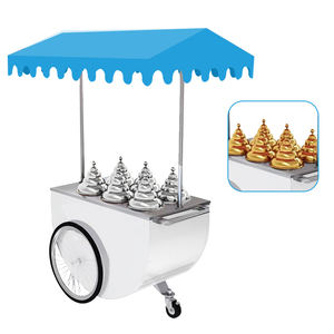 <span class=keywords><strong>MEHEN</strong></span> MR4 MR6 MR8 chariots mobiles pour popsicle et crème glacée chariot en fibre de verre pour dalle de jouets de rue - Product Image 2