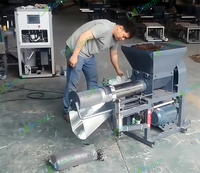 Fabrika Fiyatlı Mantar Kompostu Talaş Paketleme Makinesi İstiridye Mantarı Substrat Paketleyici Spiral Tahrikli Mantar Torbası Doldurma Makinesi