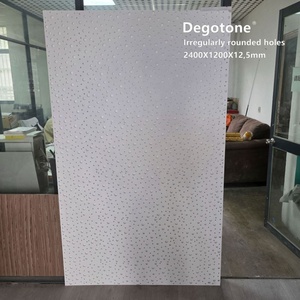 Panel de yeso de fibra de vidrio con superficie de papel de placa de yeso perforada - Product Image 5