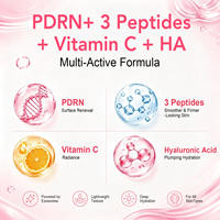 Sérum de soin de la peau YECUCE en marque privée OEM, anti-âge, raffermissant, sérum aux peptides PDRN, ADN de saumon pour l'hydratation du visage