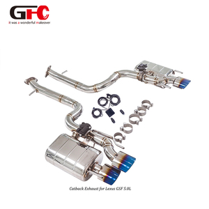 Sản xuất chuyên nghiệp Lexus gsf RCF trục trở lại ống xả is500 5.0L hệ thống ống xả với âm thanh tốt - Product Image 6